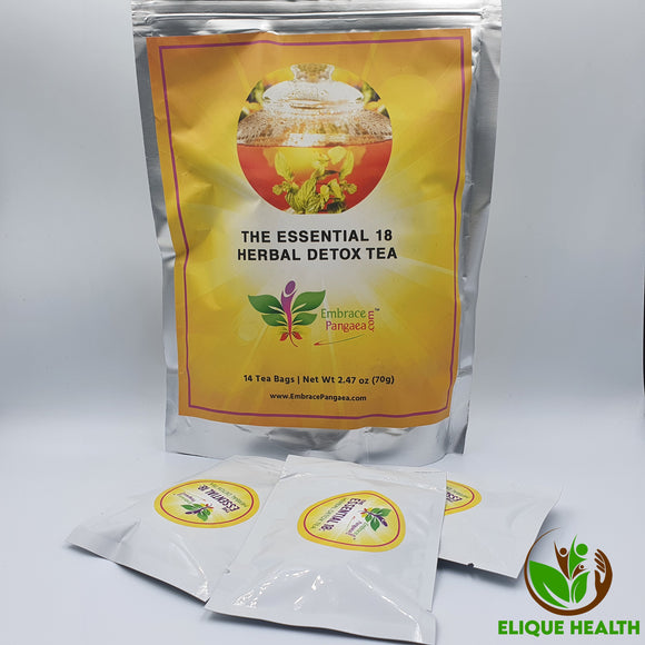 De Essential 18 Herbal Detox Tea- 14 zakjes
